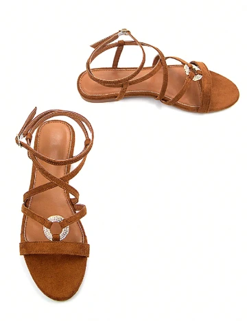 Sandale SHEIN, maro