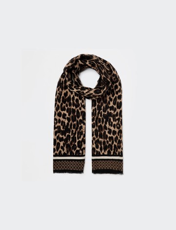 
						Esarfa River Island, animal print