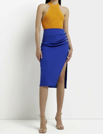 Fusta River Island, albastru