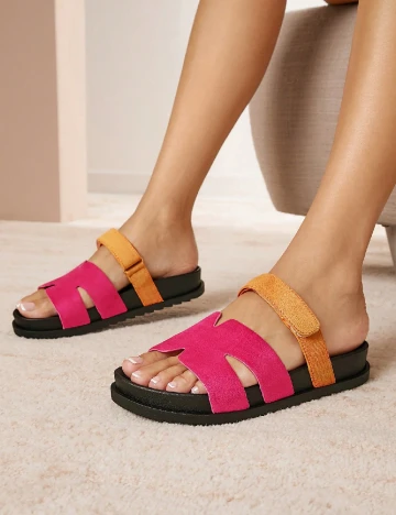 Slapi SHEIN, mix culori