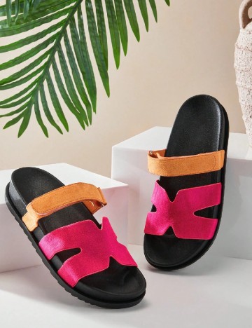 Slapi SHEIN, mix culori