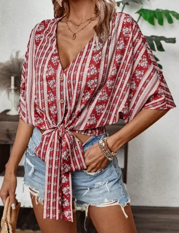 Camasa SHEIN, visiniu