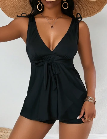 Costum de baie SHEIN, negru