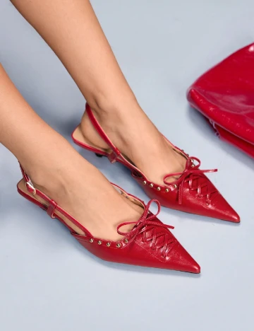 Pantofi Cuccoo, rosu