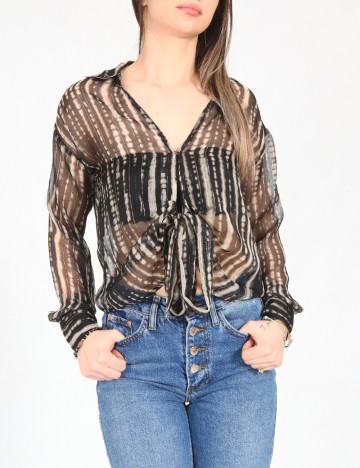 
						Camasa River Island, negru