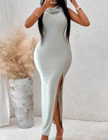 Rochie lunga SHEIN, gri