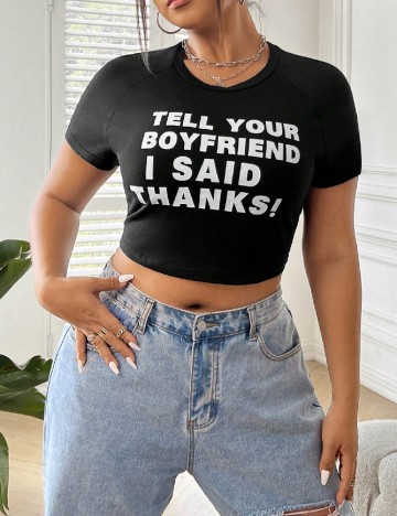 
						Top SHEIN CURVE, negru