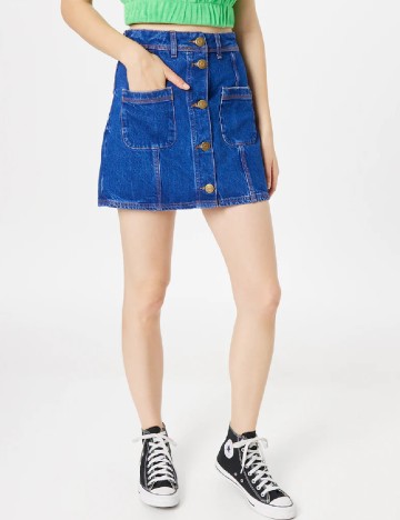 
						Fusta River Island, albastru