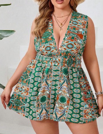 
						Salopeta SHEIN CURVE, verde