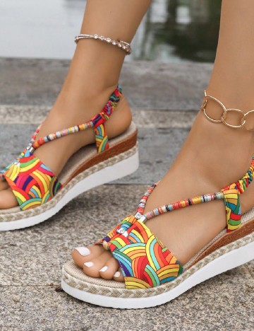 Sandale SHEIN, mix culori