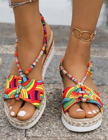 Sandale SHEIN, mix culori