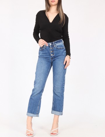 
						Blugi River Island, albastru