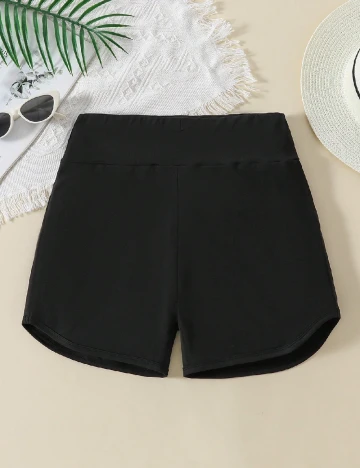 Pantaloni scurti SHEIN, negru