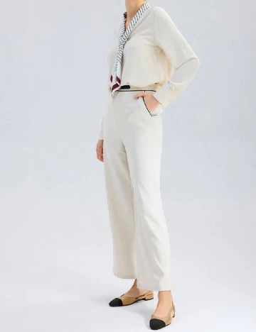 Pantofi MOTF, maro/negru