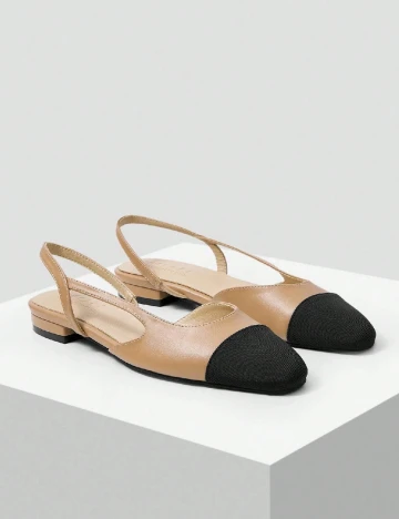 Pantofi MOTF, maro/negru