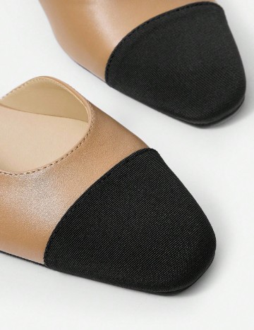 Pantofi MOTF, maro/negru