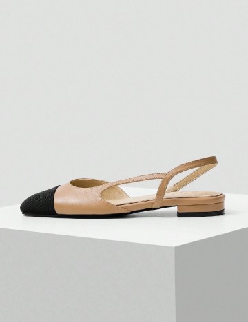 Pantofi MOTF, maro/negru