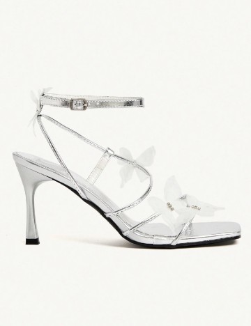 Sandale Cuccoo, argintiu