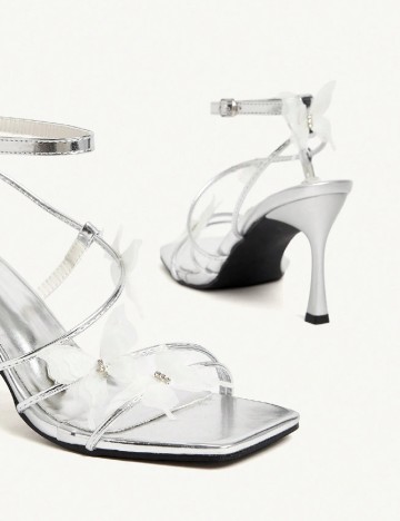 Sandale Cuccoo, argintiu