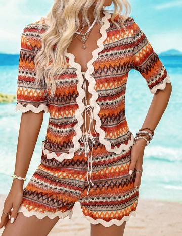 
						Compleu De Plaja SHEIN, mix culori