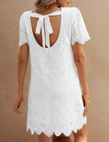 Rochie scurta SHEIN, alb