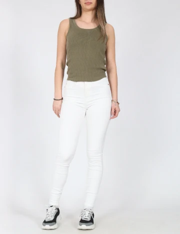 Blugi River Island, alb