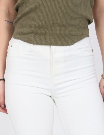 Blugi River Island, alb