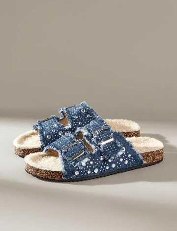 Slapi SHEIN, albastru