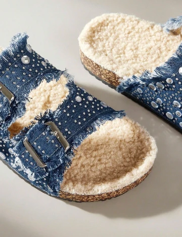 Slapi SHEIN, albastru