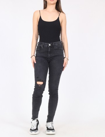 
						Blugi River Island, gri