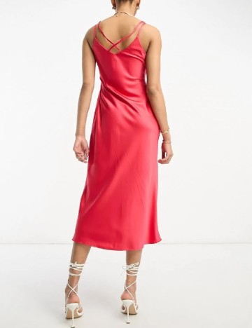 Rochie lunga River Island, rosu