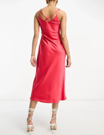 Rochie lunga River Island, rosu