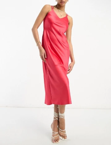 Rochie lunga River Island, rosu