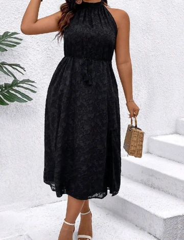 Rochie medie SHEIN CURVE, negru