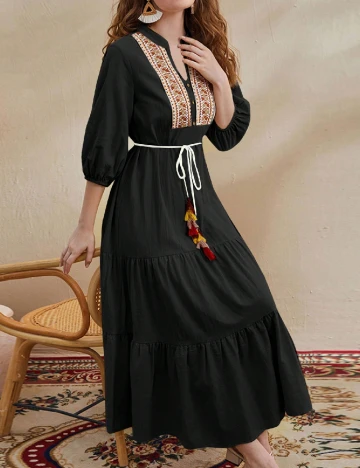 Rochie lunga SHEIN, negru