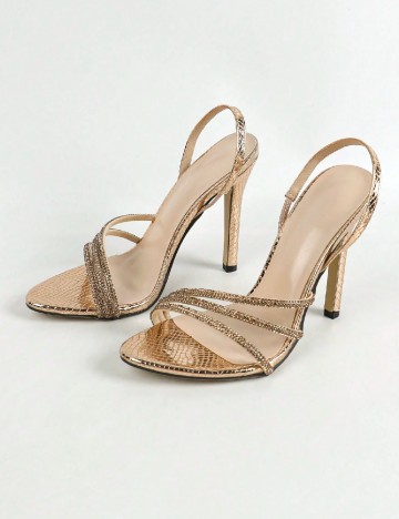 Sandale SHEIN, auriu