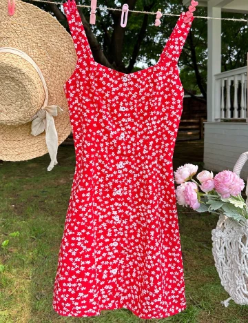 Rochie scurta SHEIN, rosu