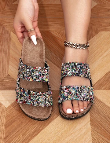 Slapi SHEIN, mix culori