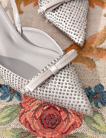 Pantofi Cuccoo, argintiu