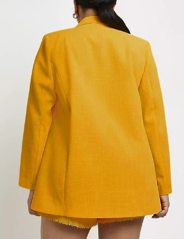 Sacou River Island Plus Size, portocaliu