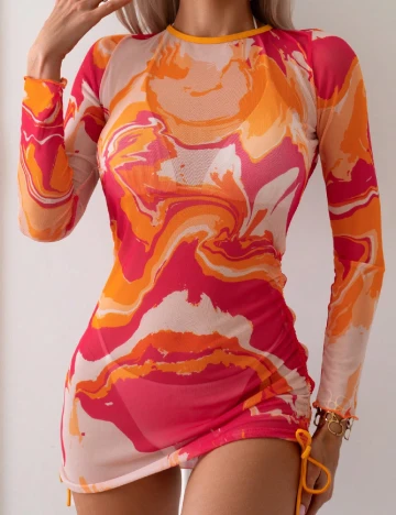 Rochie de plaja SHEIN, mix culori