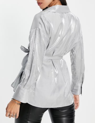 Camasa River Island, gri