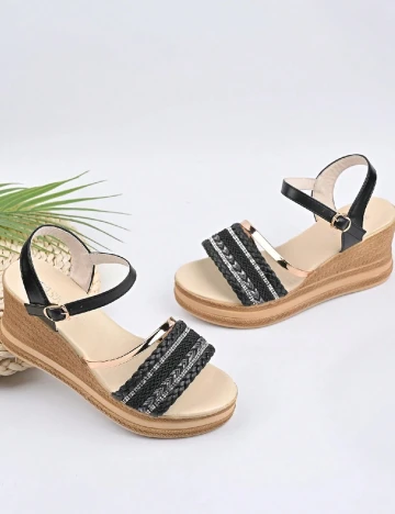 Sandale SHEIN, negru