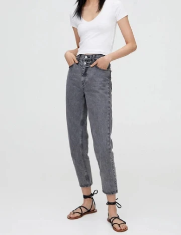 Blugi Pull&Bear, gri