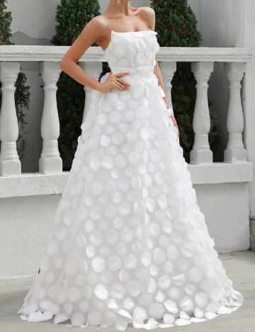 
						Rochie lunga SHEIN, alb