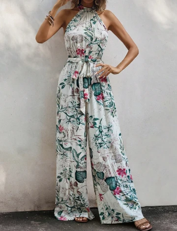 Salopeta SHEIN, crem