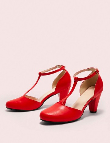 Pantofi Cuccoo, rosu