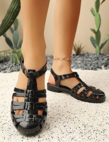 Sandale SHEIN, negru