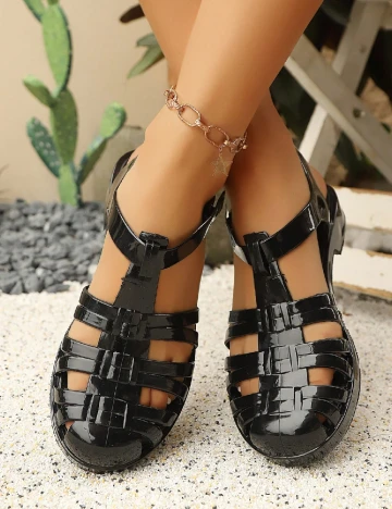 Sandale SHEIN, negru