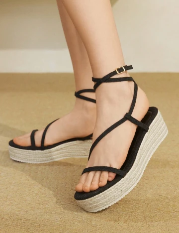 Sandale SHEIN, negru